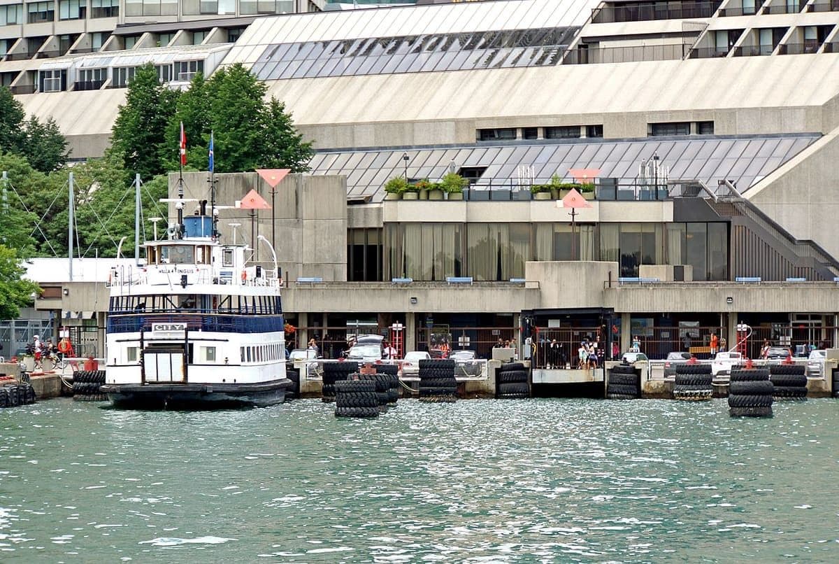 William Inglis ferry at Jack Layton Ferry Terminal on the Toronto waterfront
