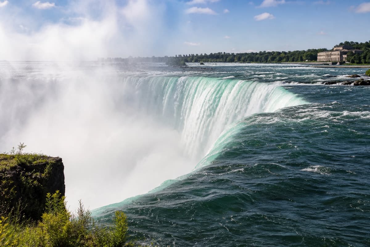Canadian Horseshoe Falls viewed from the Table Rock side